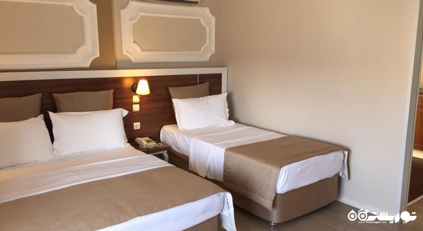 اتاق تریپل هتل آپارتمان آکمان	